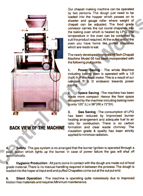 Chappati Making Machine